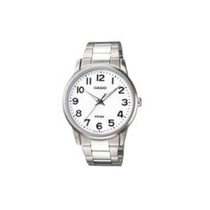 Casio-MTP-1303D-7BVDF-Men-s-Watch-Analog-White-Dial-Silver-Stainless-Band