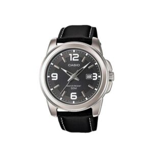 Casio-MTP-1314L-8AVDF-Men-s-Watch-Analog-Black-Dial-Black-Leather-Band