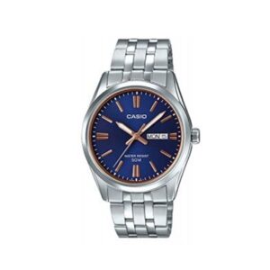 Casio-MTP-1335D-2A2VDF-Men-s-Watch-Analog-Blue-Dial-Silver-Stainless-Band
