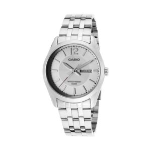 Casio-MTP-1335D-7AVDF-Men-s-Watch-Analog-Silver-Dial-Silver-Stainless-Band