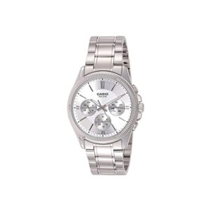 Casio-MTP-1375D-7AVDF-Men-s-Watch-Analog-Silver-Dial-Silver-Stainless-Band