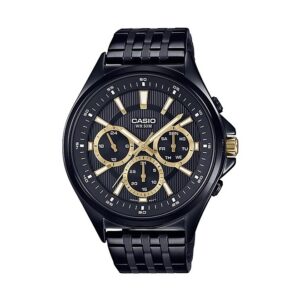 Casio-MTP-E303B-1AVDF-Men-s-Watch-Analog-Black-Dial-Black-Stainless-Band