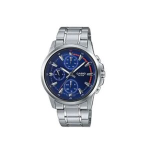 Casio-MTP-E317D-2AVDF-Men-s-Watch-Analog-Blue-Dial-Silver-Stainless-Band