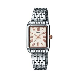 Casio-MTP-TW101D-7AVDF-Men-s-Watch-Analog-White-Dial-Silver-Stainless-Band