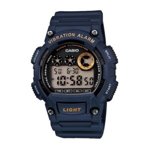 Casio-W-735H-2AVDF-Mens-Watch-Digital-Blue-Dial-Blue-Resin-Band