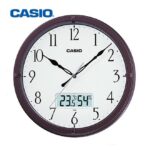 Casio Wall Clock, IC-02-5DF, analog digital combo