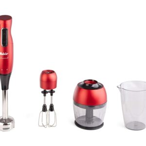 Fakir-LUCCA-0-5-Litre-Hand-Blender-1000W-Red