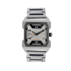 Fastrack-1474SM01-Mens-Analog-Watch-Silver-Dial-Stainless-Steel-Strap
