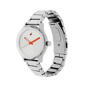Fastrack-6078SM02-WoMens-Analog-Watch-Silver-Dial-Stainless-Steel-Strap