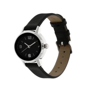 Fastrack-6107SL02-WoMens-Analog-Watch-Black-Dial-Black-Leather-Strap