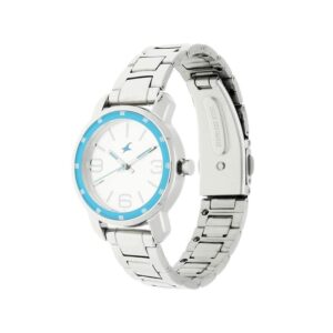 Fastrack-6111SM01-WoMens-Analog-Watch-Silver-Dial-Stainless-Steel-Strap