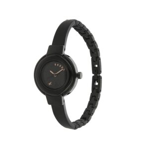 Fastrack-6113NM01-WoMens-Analog-Watch-Black-Dial-Black-Stainless-Steel-Strap