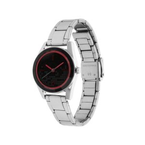 Fastrack-6144sm01-WoMens-Analog-Watch-Black-Dial-Stainless-Steel-Strap