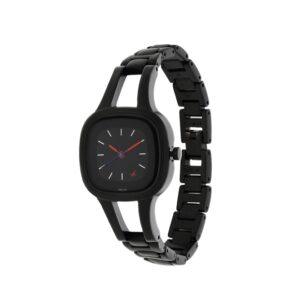Fastrack-6147NM02-WoMens-Analog-Watch-Black-Dial-Black-Stainless-Steel-Strap
