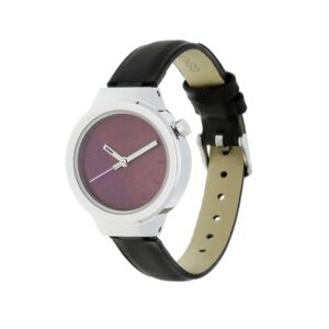 Fastrack-6149SL01-WoMens-Analog-Watch-Purple-Dial-Black-Leather-Strap
