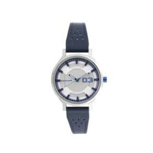Fastrack-6166SL01-WoMens-Analog-Watch-White-Dial-Blue-Leather-Strap