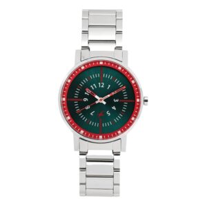 Fastrack-6172SM03-WoMens-Analog-Watch-Green-Dial-Stainless-Steel-Strap