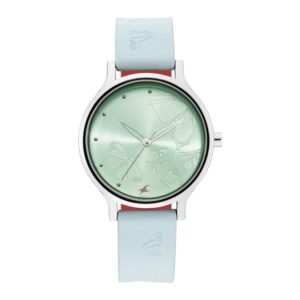 Fastrack-6189SL02-WoMens-Analog-Watch-Pastel-Blue-Dial-Pastel-Blue-Leather-Strap