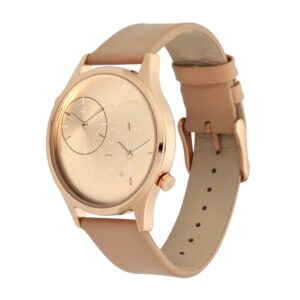 Fastrack-6220WL01-WoMens-Watch-Analog-Rose-Gold-Dial-Rose-Gold-Leather-Band