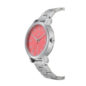 Fastrack-68010SM03-WoMens-Analog-Watch-Pink-Dial-Stainless-Steel-Strap