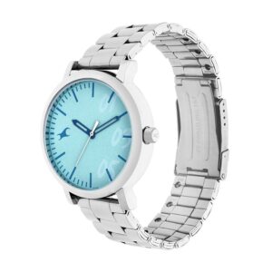 Fastrack-68010SM06-WoMens-Analog-Watch-Sky-Blue-Dial-Stainless-Steel-Strap