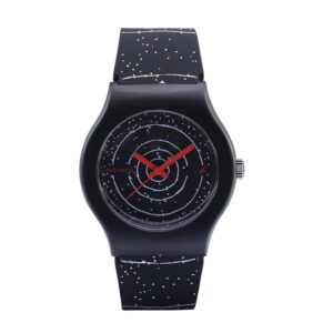 Fastrack-9915PP101-Unisex-analog-watch-black-dial-black-silicone-strap