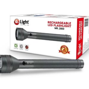 Mr-Light-2800-Pilot-Rechargeable-LED-Flashlight-Metal-Body-MR2800