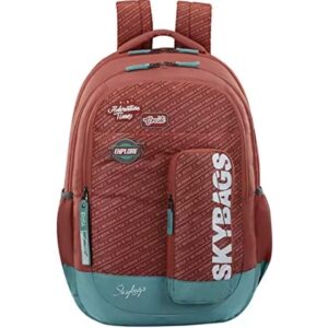 SKYBAGS-DRIPNXT01CL-Unisex-35-L-Backpack-with-Pencil-Pocket-Coral