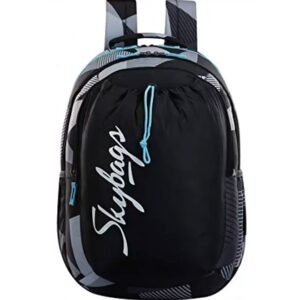 SKYBAGS-DRIPNXT03BK-Unisex-35-L-Backpack-with-Drawstring-Pouch-Black