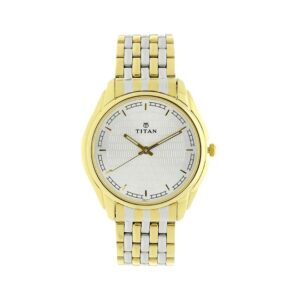 Titan-1578BM02-Mens-Watch-Karishma-Collection-Analog-Silver-Dial-Silver-Gold-Stainless-Band