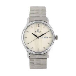 Titan-1580SM03-Mens-Watch-Karishma-Collection-Analog-Silver-Dial-Silver-Stainless-Band