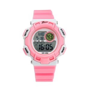 Titan-16009PP05-WoMens-Watch-Zoop-Collection-Digital-Black-Dial-Pink-Plastic-Band
