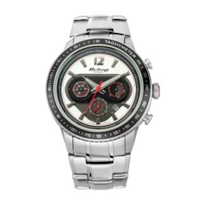 Titan-1762KM01-Mens-Watch-Classique-Collection-Analog-Black-White-Dial-Silver-Stainless-Band