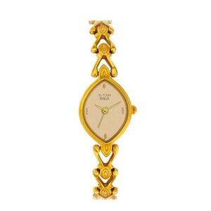 Titan-2250YM10-WoMens-Watch-Raga-Collection-Analog-Champagne-Dial-Gold-Stainless-Band