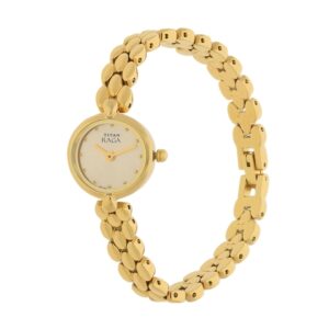Titan-2444YM08-WoMens-Watch-Raga-Collection-Analog-Champagne-Dial-Gold-Stainless-Band