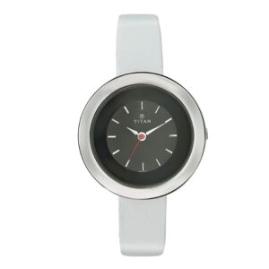 Titan-2482SL03-WoMens-Watch-Workwear-Collection-Analog-Black-Dial-White-Leather-Band