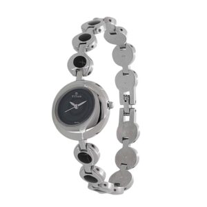 Titan-2485SM02-WoMens-Watch-Workwear-Collection-Analog-Black-Dial-Silver-Stainless-Band