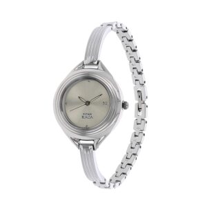 Titan-2513SM01-WoMens-Watch-Raga-Collection-Analog-Silver-Dial-Silver-Stainless-Band