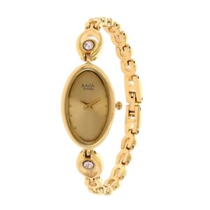 Titan-2527YM02-WoMens-Watch-Raga-Collection-Analog-Gold-Dial-Gold-Stainless-Band