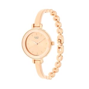 Titan-2575WM01-WoMens-Watch-Raga-Collection-Analog-Rose-Gold-Dial-Rose-Gold-Stainless-Band