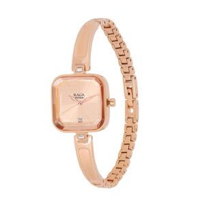 Titan-2607WM01-Womens-Watch-Raga-Collection-Analog-Rose-Gold-Dial-Rose-Gold-Stainless-Band