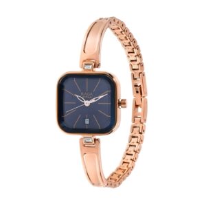 Titan-2607WM02-Womens-Watch-Raga-Collection-Analog-Blue-Dial-Rose-Gold-Stainless-Band