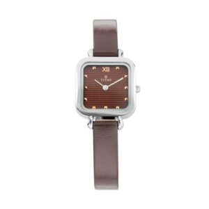 Titan-2626SL01-WoMens-Watch-Karishma-Collection-Analog-Brown-Dial-Brown-Leather-Band