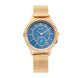 Titan-2634WM02-WoMens-Watch-Sparkle-Collection-Analog-Blue-Dial-Rose-Gold-Stainless-Band
