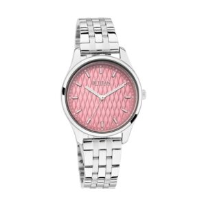 Titan-2639SM01-WoMens-Watch-Workwear-Collection-Analog-Pink-Dial-Silver-Stainless-Band