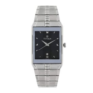 Titan-9151SM02-Mens-Watch-Karishma-Collection-Analog-Black-Dial-Silver-Stainless-Band