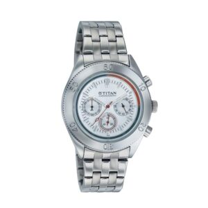 Titan-9324SM01-Mens-Watch-Octane-Collection-Analog-Silver-Dial-Silver-Stainless-Band