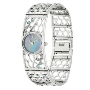 Titan-9932SM01-WoMens-Watch-Raga-Collection-Analog-Blue-Dial-Silver-Stainless-Band