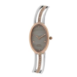 Titan-9938KM01-WoMens-Watch-Raga-Collection-Analog-White-Dial-Silver-Rose-Gold-Stainless-Band