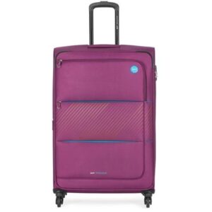 VIP-CALIFORNIA-69cm-4-Wheel-Medium-Size-Trolley-Maroon